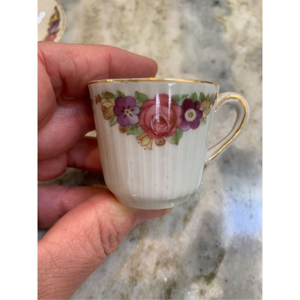 Child’s Floral Tea Cup - Picture 7 of 10